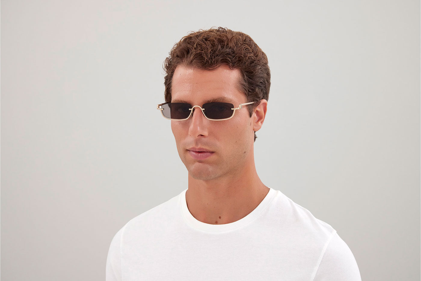 Gucci GG1278S Sunglasses - Gold / Brown