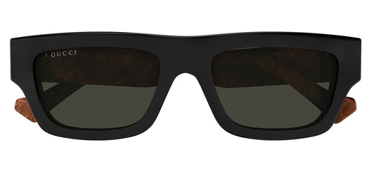 Gucci GG1301S Sunglasses - Black & Havana / Grey