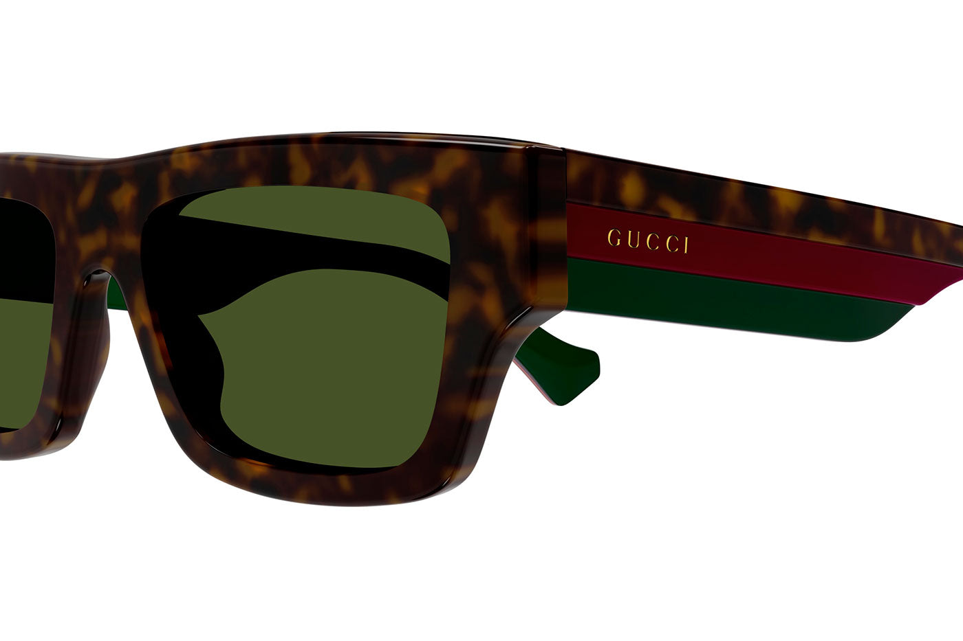 Gucci GG1301S Sunglasses - Havana / Green