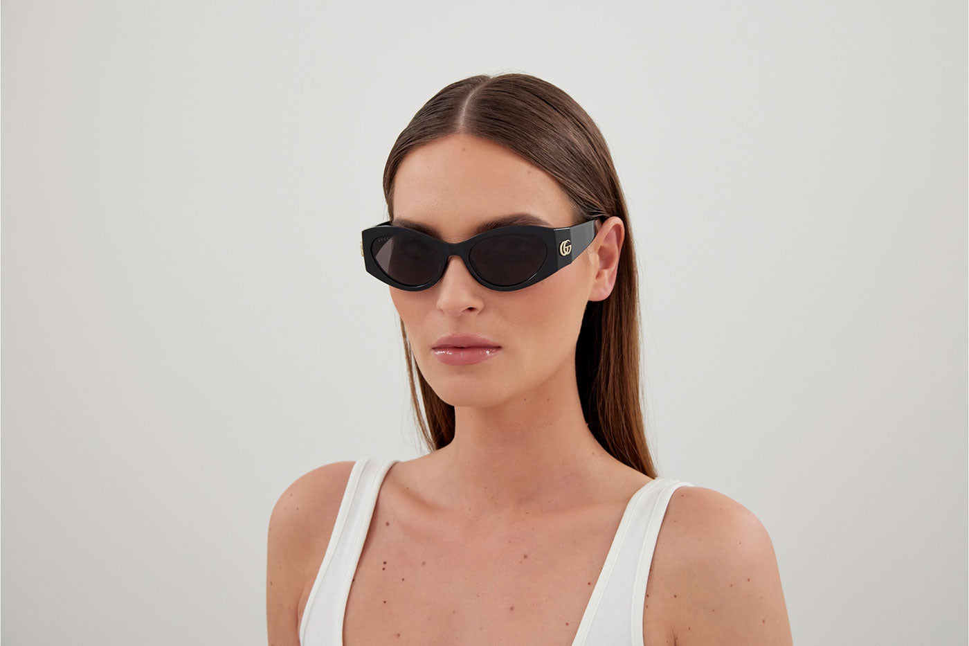 Gucci GG1401S Sunglasses - Black / Grey