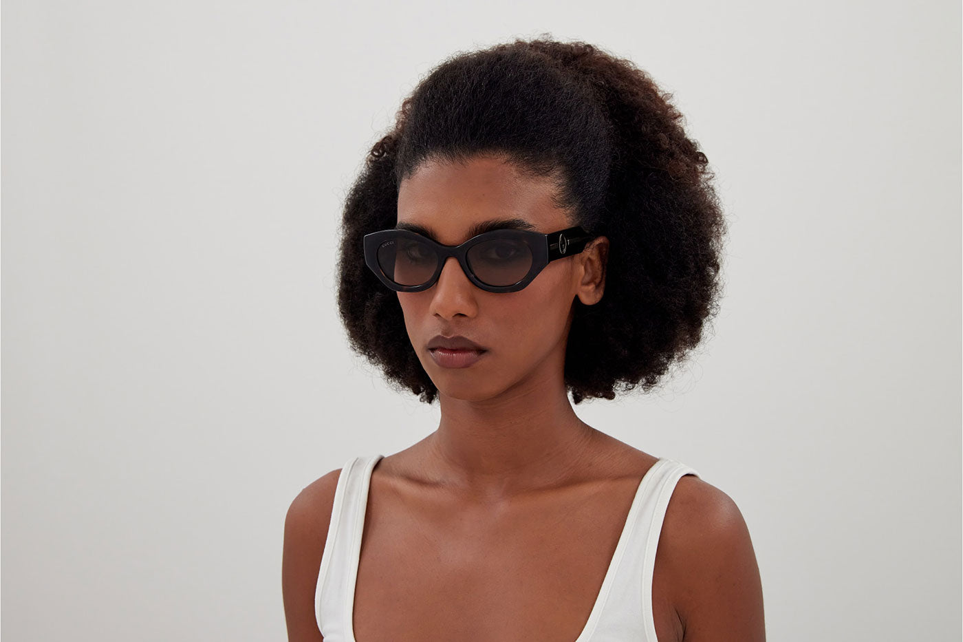 Gucci GG1553S Sunglasses - Black / Grey Gradient