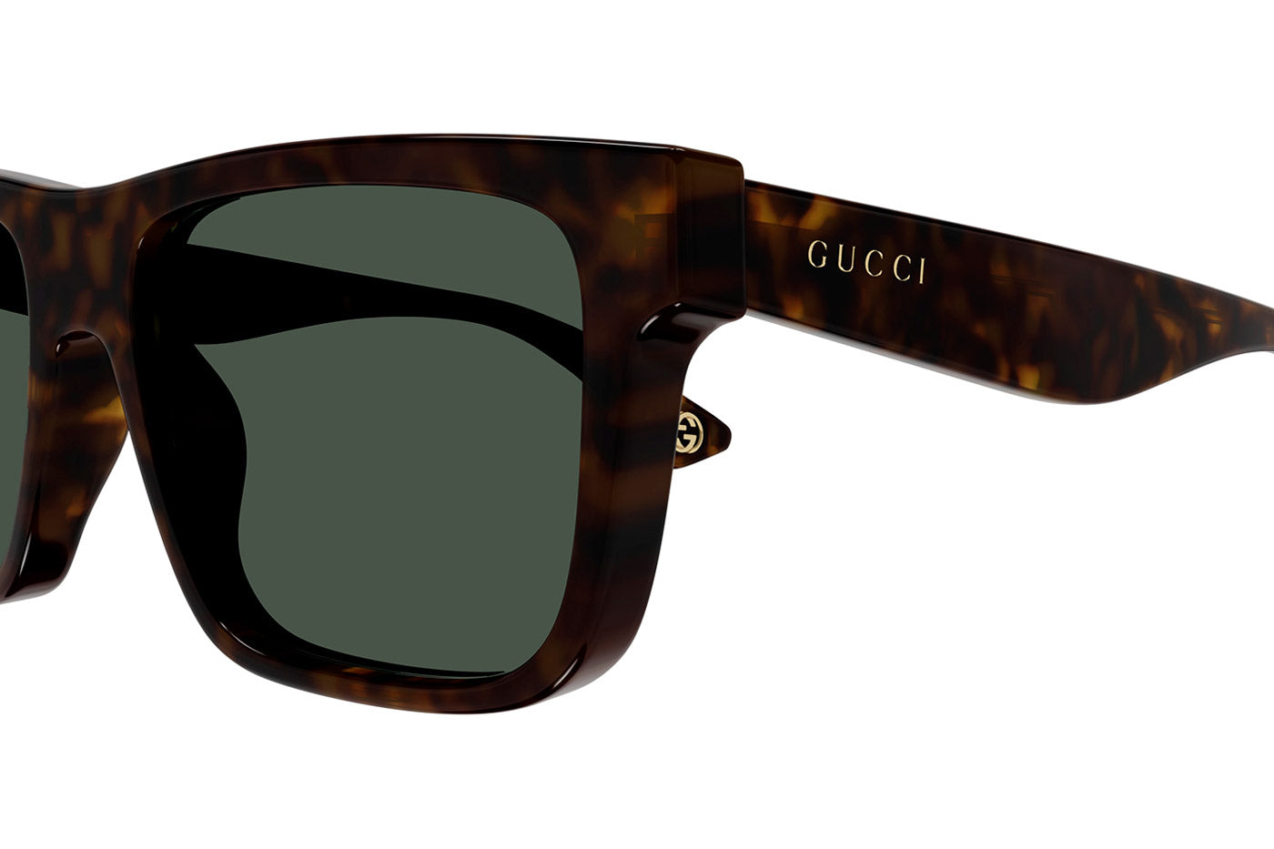 Gucci GG1618S Sunglasses - Havana / Green
