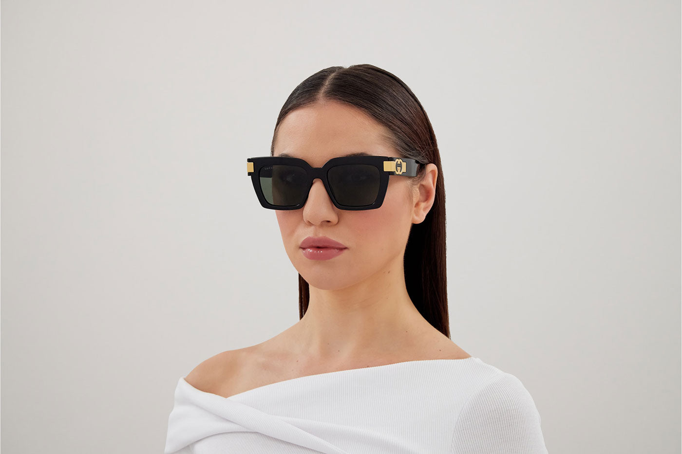 Gucci GG1689S Sunglasses - Black / Grey