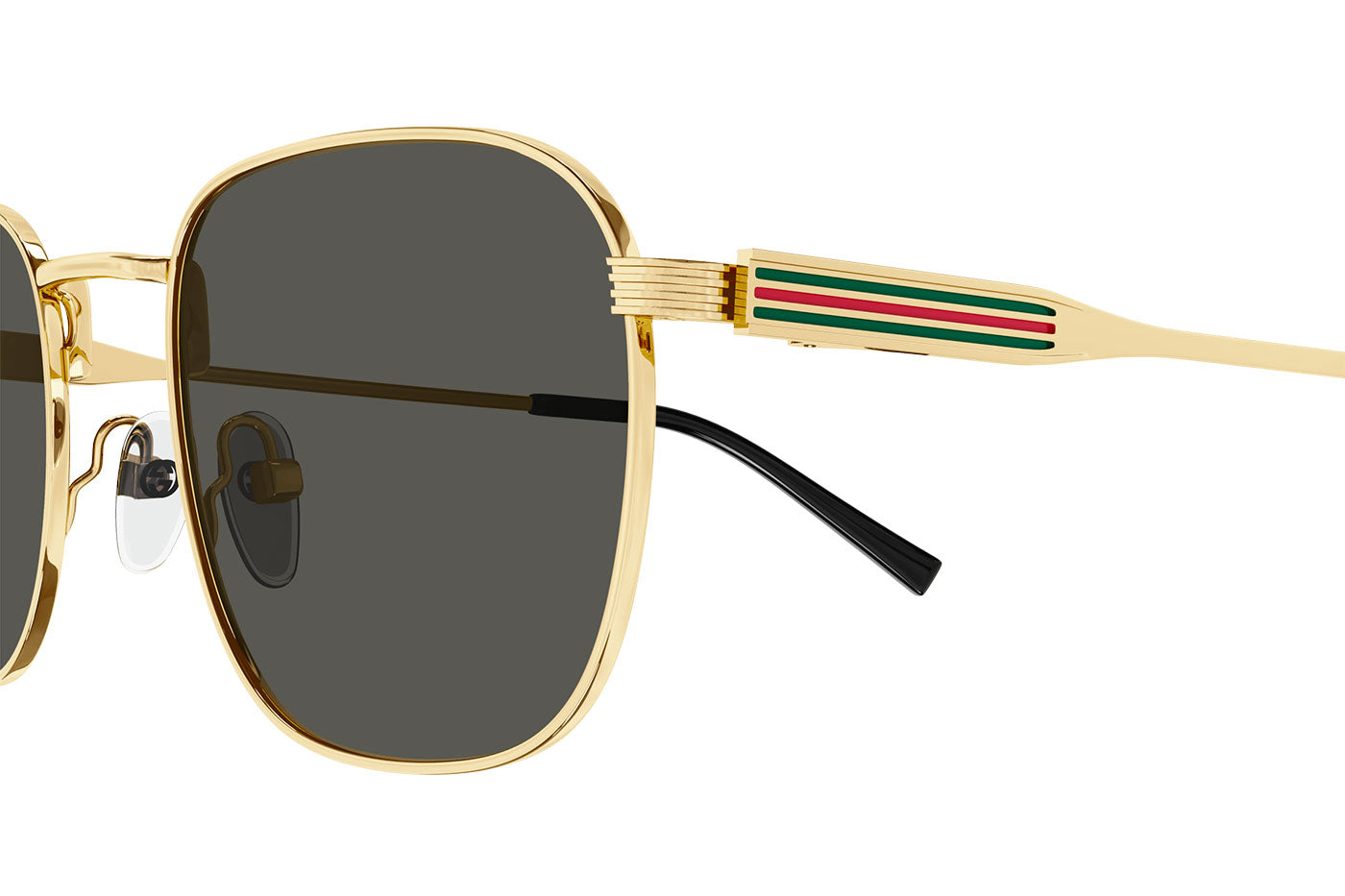 Gucci GG1876S Sunglasses - Gold / Grey