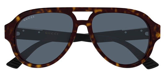 Gucci GG2088S Sunglasses - Havana / Blue