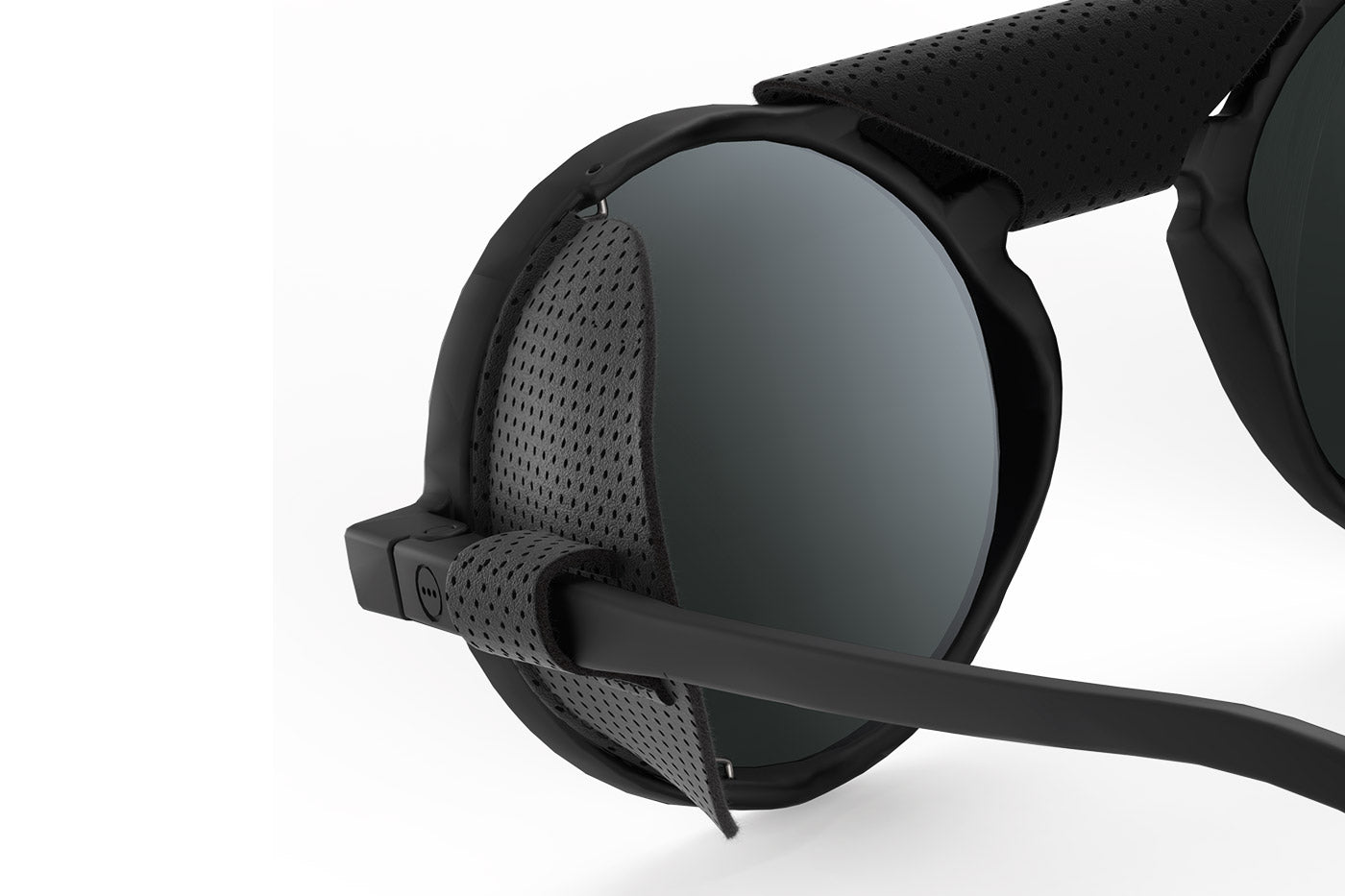 IZIPIZI #G Glacier Sunglasses - Black / Grey - Good Weather