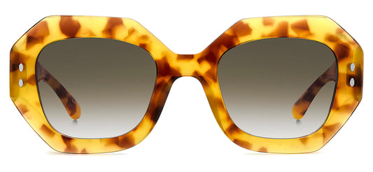 Isabel Marant IM 0173/S Sunglasses - Havana Honey / Green Gradient