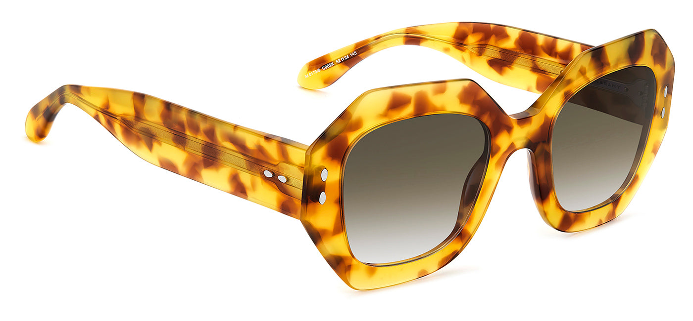Isabel Marant IM 0173/S Sunglasses - Havana Honey / Green Gradient