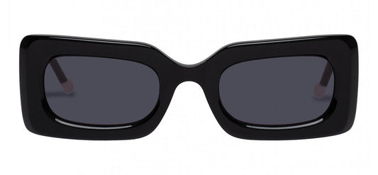 Le Specs Damnedest Sunglasses - Black / Smoke Mono