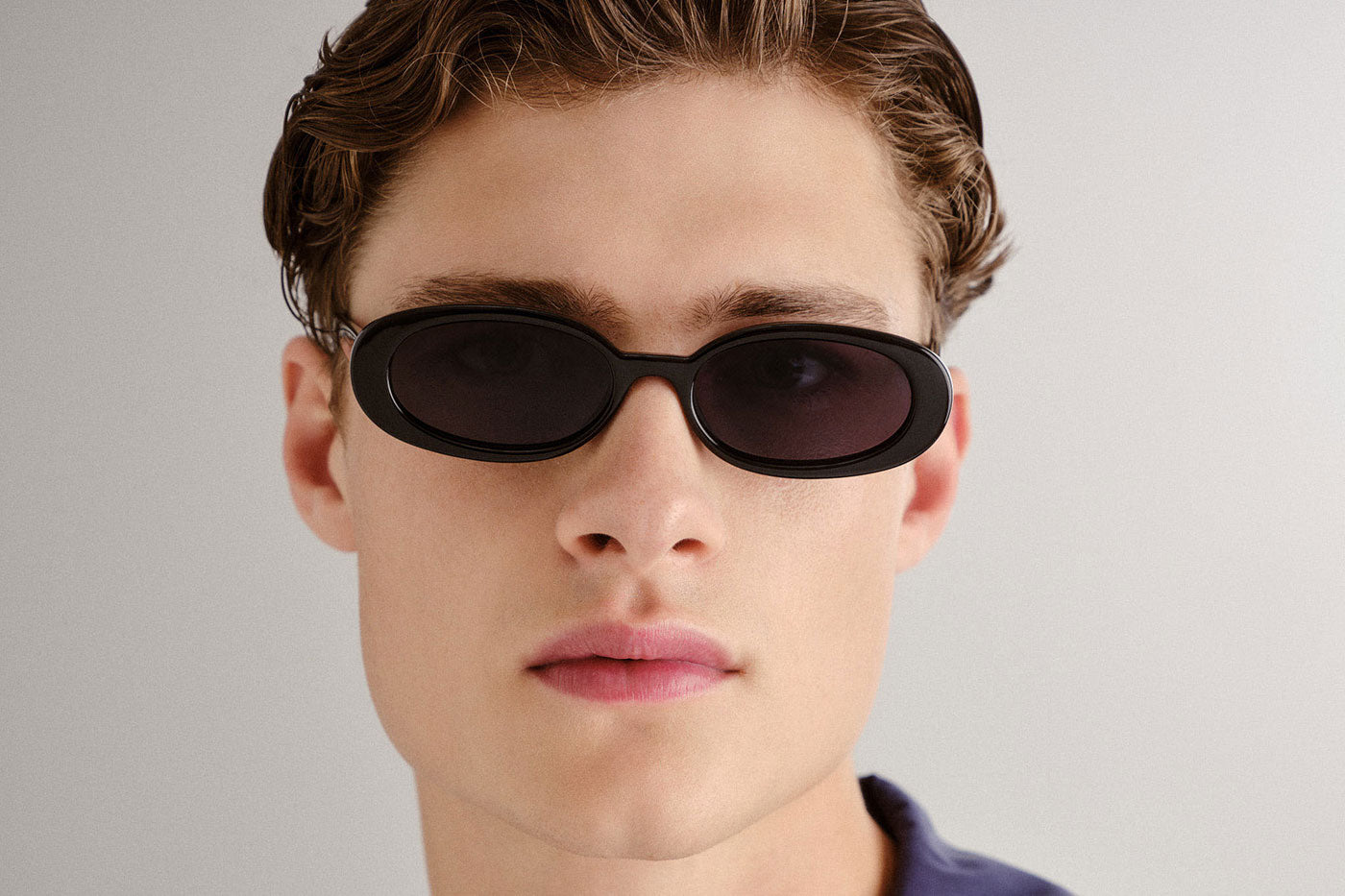 Le Specs Outta Love Sunglasses - Black / Smoke