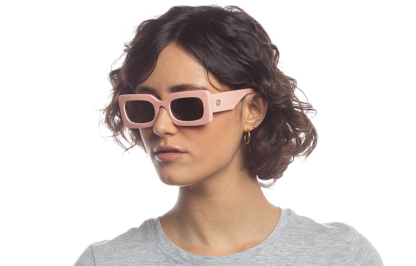 Le Specs Oh Damn! Sunglasses - Rosewood / Khaki