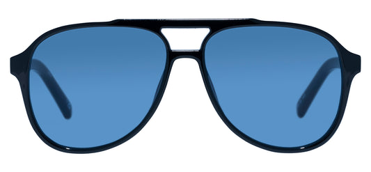 Le Specs Tragic Magic Sunglasses - Black / Navy
