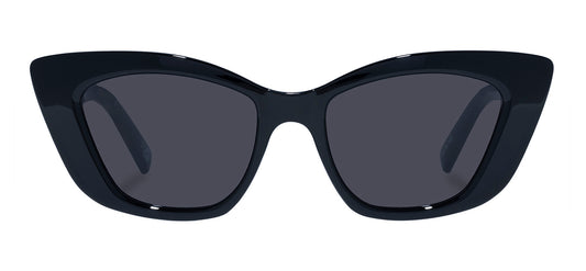 Le Specs Tranquil Turmoil Sunglasses - Black / Smoke