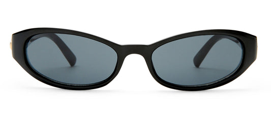 Le Specs Popalicious + Sunglasses - Black / Smoke Mono