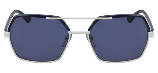 Marni ME2106S Sunglasses - White & Blue / Blue