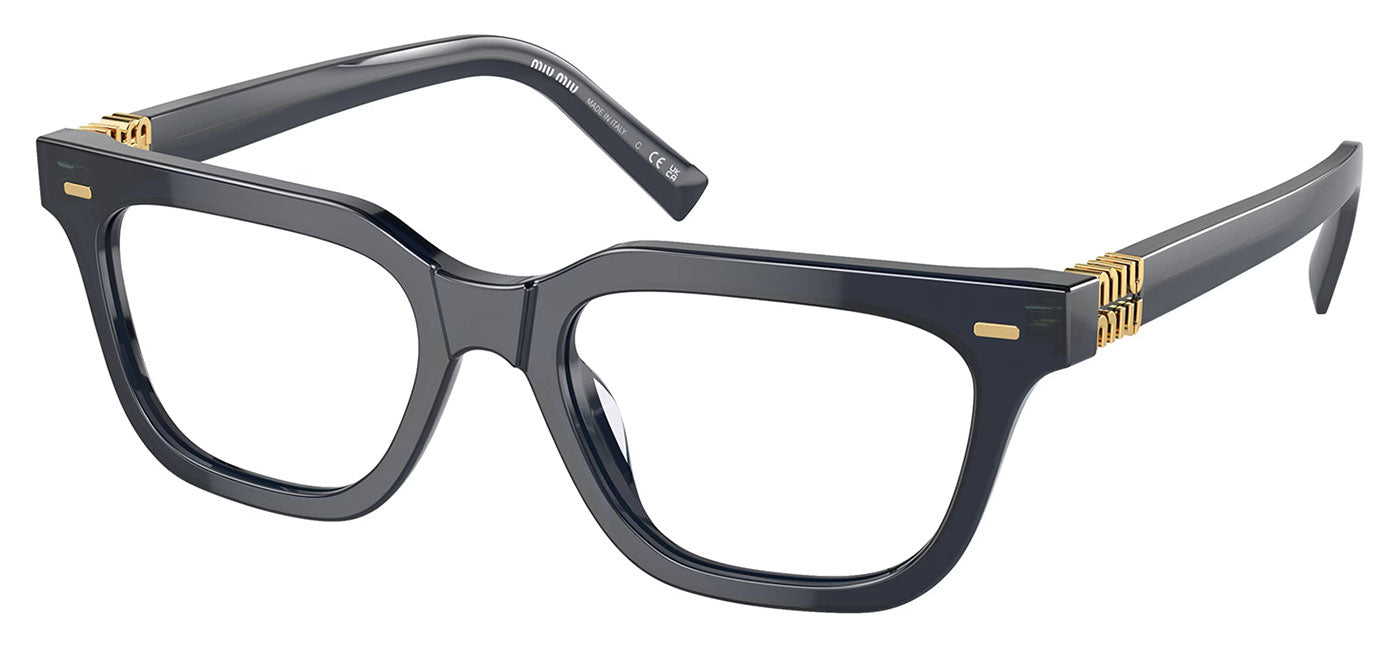 Miu Miu MU 07XV Glasses - Blue Crystal
