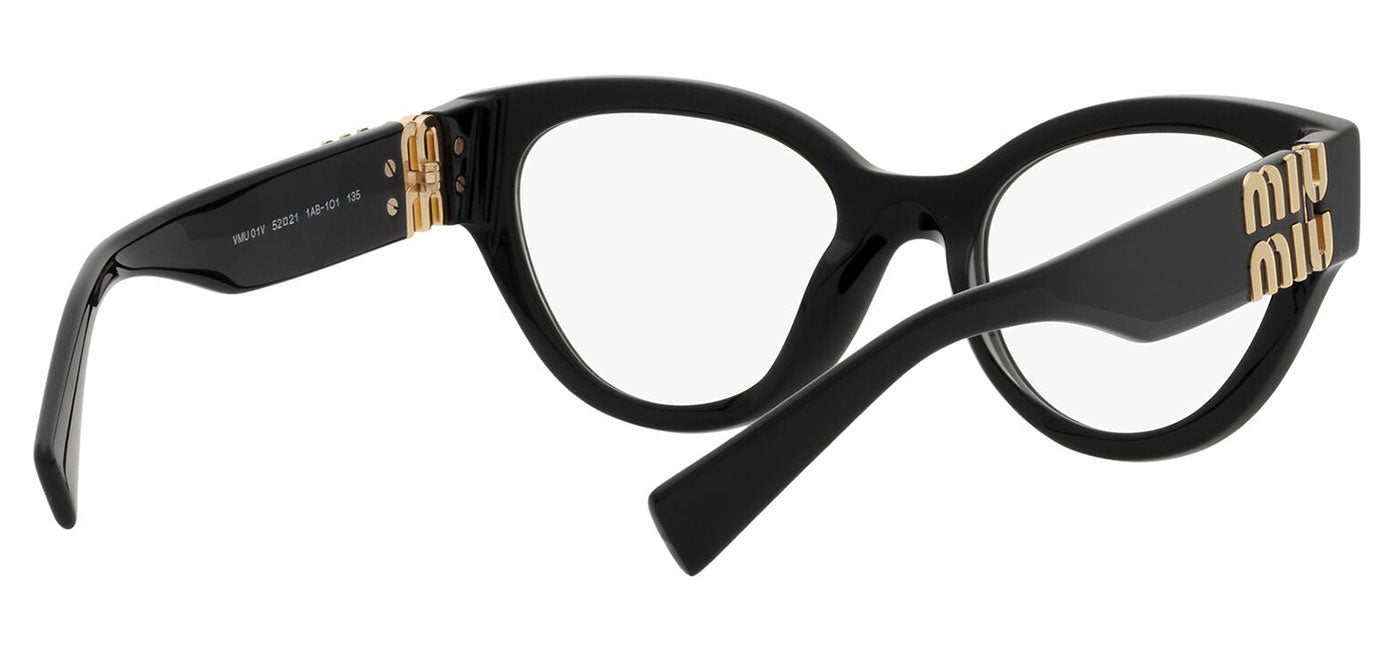 Miu Miu MU 01VV Glasses - Black