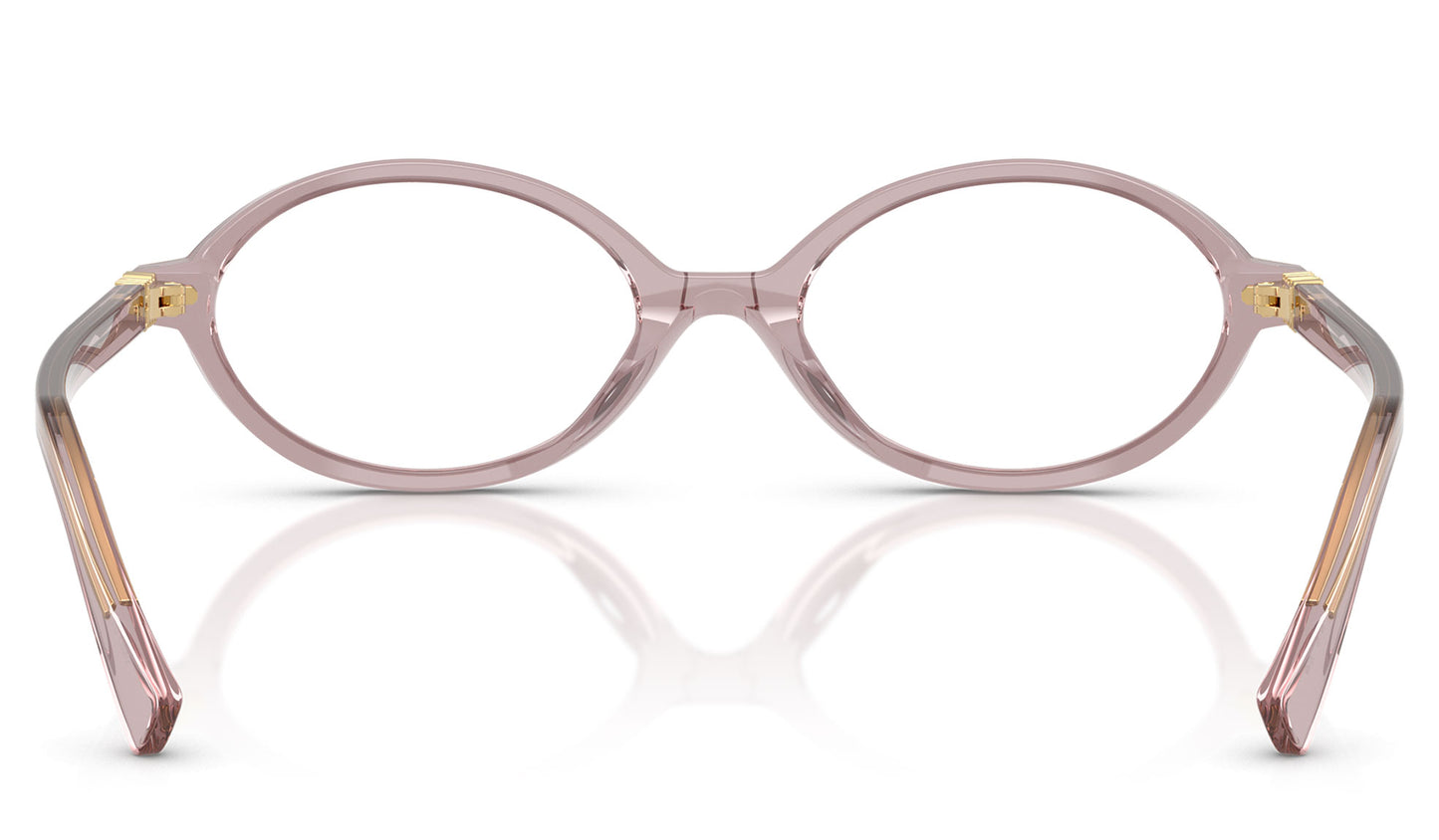 Miu Miu MU 01XV Glasses - Mauve Transparent