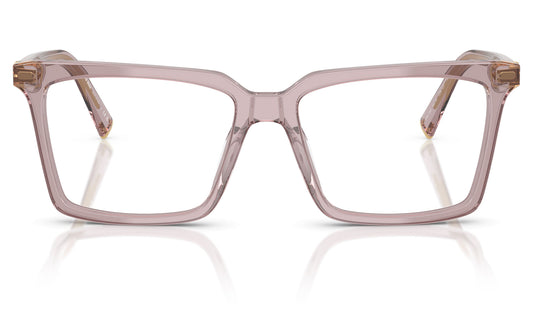 Miu Miu MU 08XV Glasses - Transparent Mauve