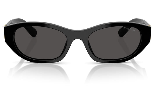 Miu Miu MU A03S Sunglasses - Black / Dark Grey