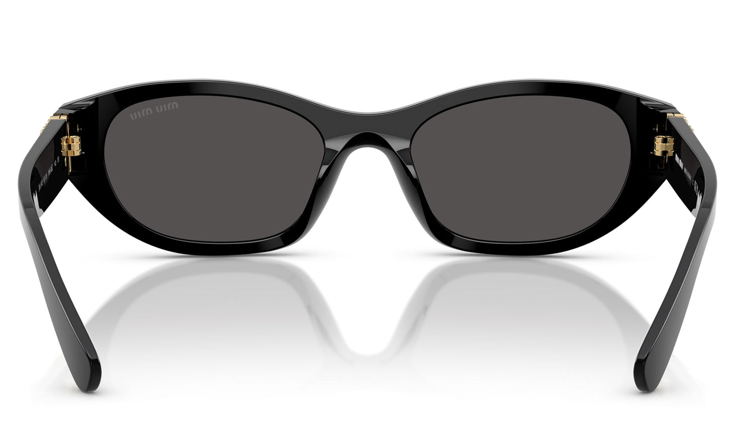 Miu Miu MU A03S Sunglasses - Black / Dark Grey