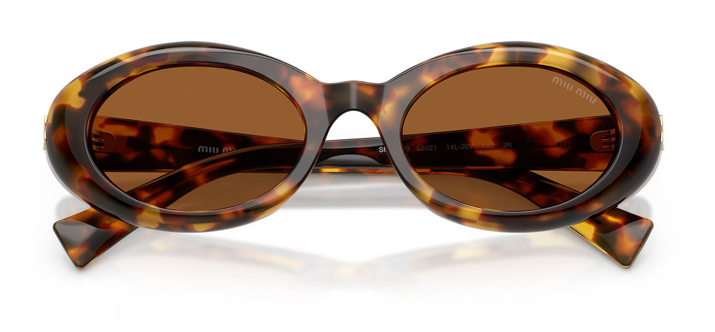 Miu Miu MU B09S Sunglasses - Honey Havana / Dark Bronze