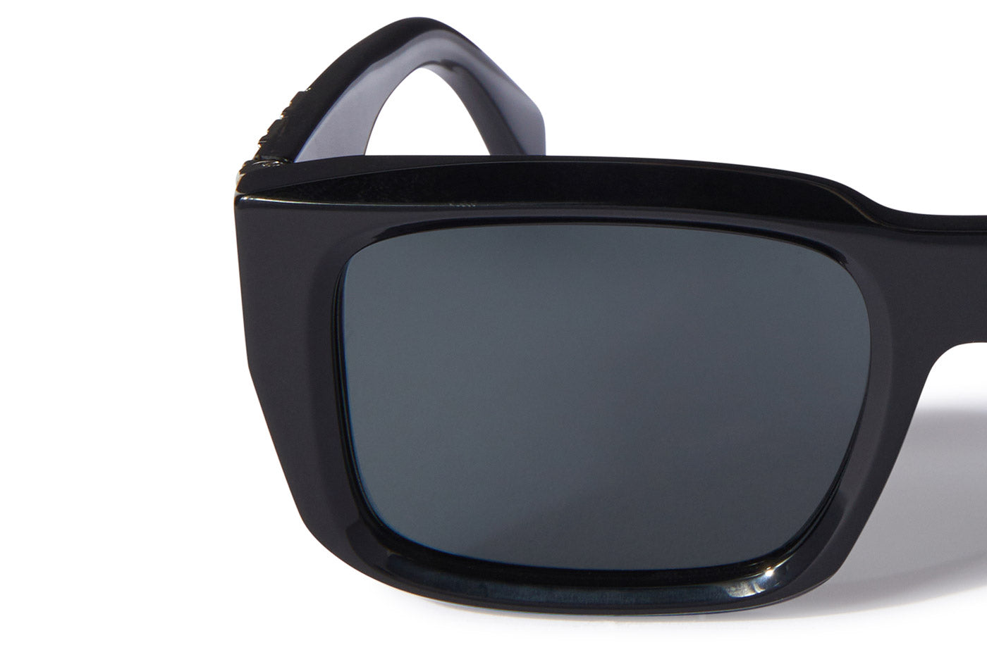 Off-White OERI125 Hays Sunglasses - Black / Dark Grey