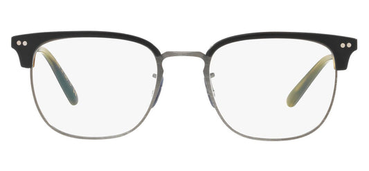 Oliver Peoples OV5359 Willman Glasses - Semi Matte Black and Olive