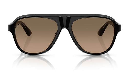 Oliver Peoples OV5581SU Paul Newman Sunglasses - Black / Sandstone Gradient Polarised