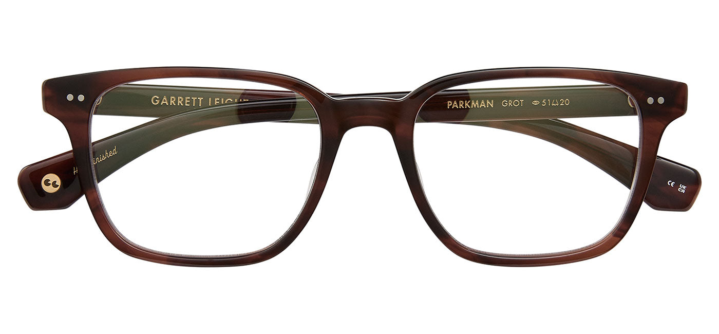 Garrett Leight Parkman Glasses - Grand Oak Tortoise
