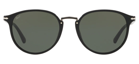 Persol PO3210S Sunglasses - Black / Green