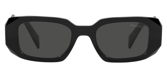 Prada PR 17WS Sunglasses - Black / Dark Grey