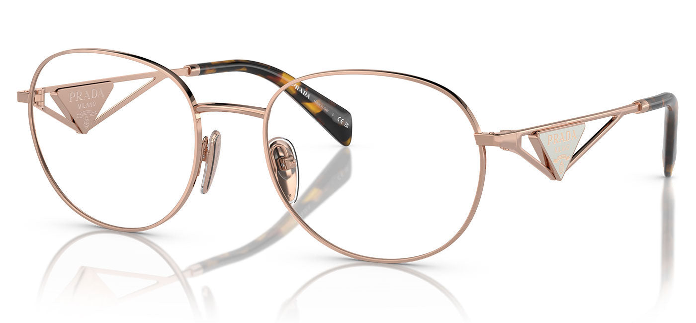 Prada PR A50V Glasses - Rose Gold