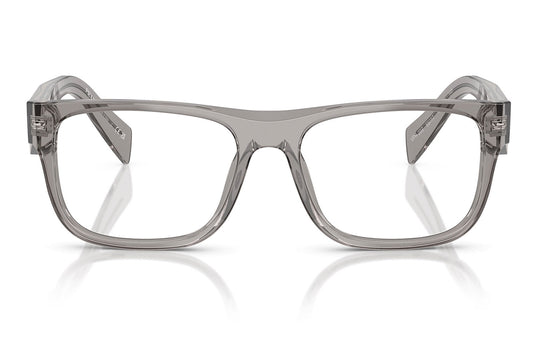 Prada PR 22ZV Glasses - Transparent Dark Grey