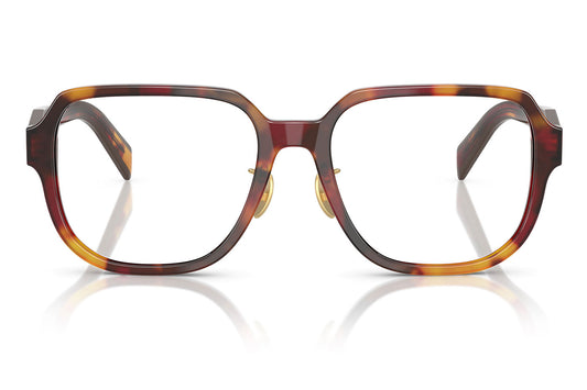 Prada PR B07VD Glasses - Poppy Tortoise / Bordeaux
