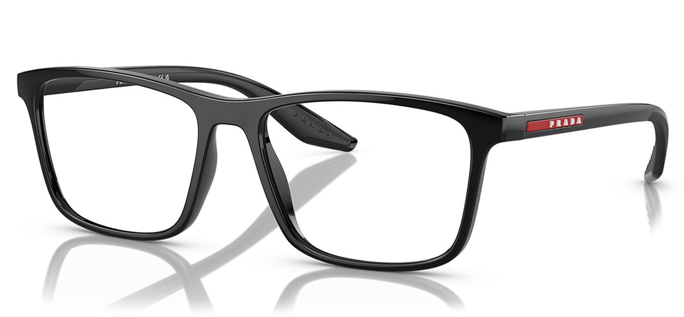 Prada Linea Rossa PS 01QV Glasses - Black