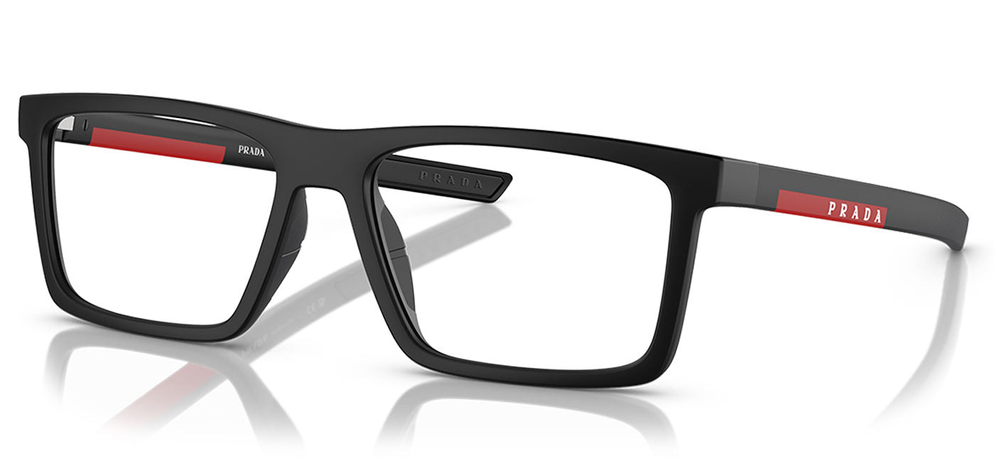 Prada Linea Rossa PS 02QV Glasses - Matte Black