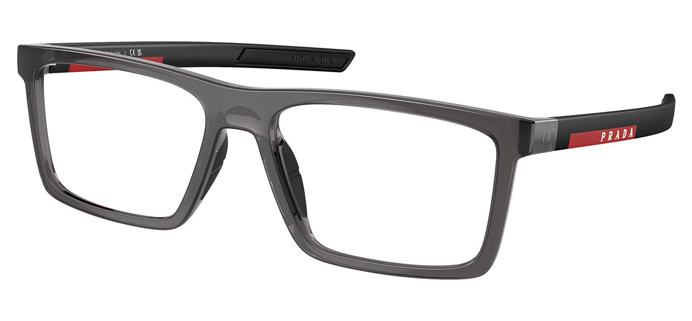 Prada Linea Rossa PS 02QV Glasses - Transparent Anthracite