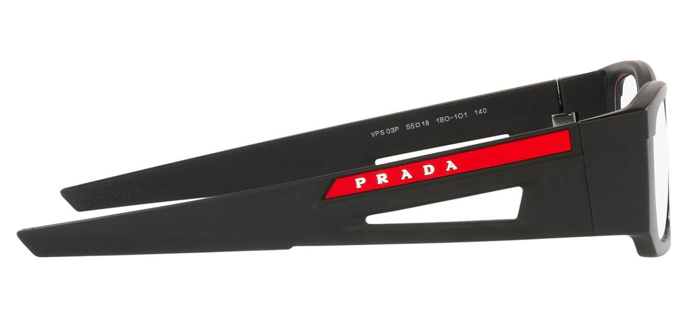 Prada Linea Rossa PS 03PV Glasses - Matte Black