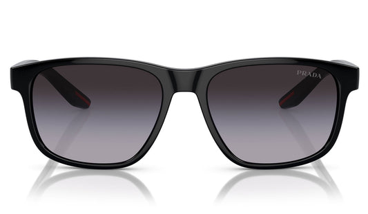 Prada Linea Rossa PS 06YS Sunglasses - Black / Grey Gradient