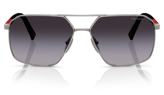 Prada Linea Rossa PS A50S Sunglasses - Gunmetal / Grey Gradient