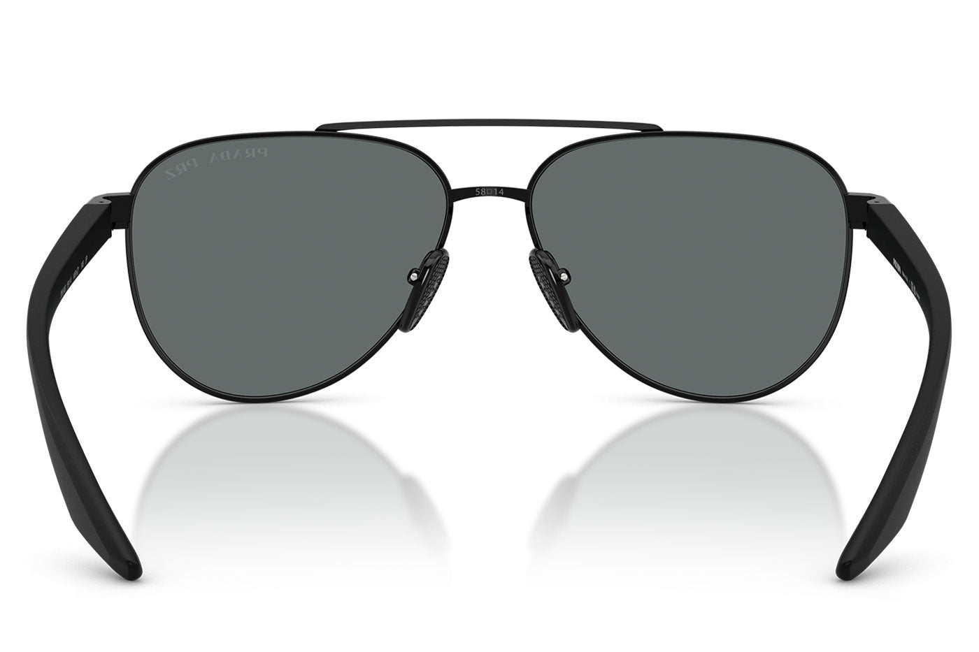 Prada Linea Rossa PS A52S Sunglasses - Black / Polar Dark Grey