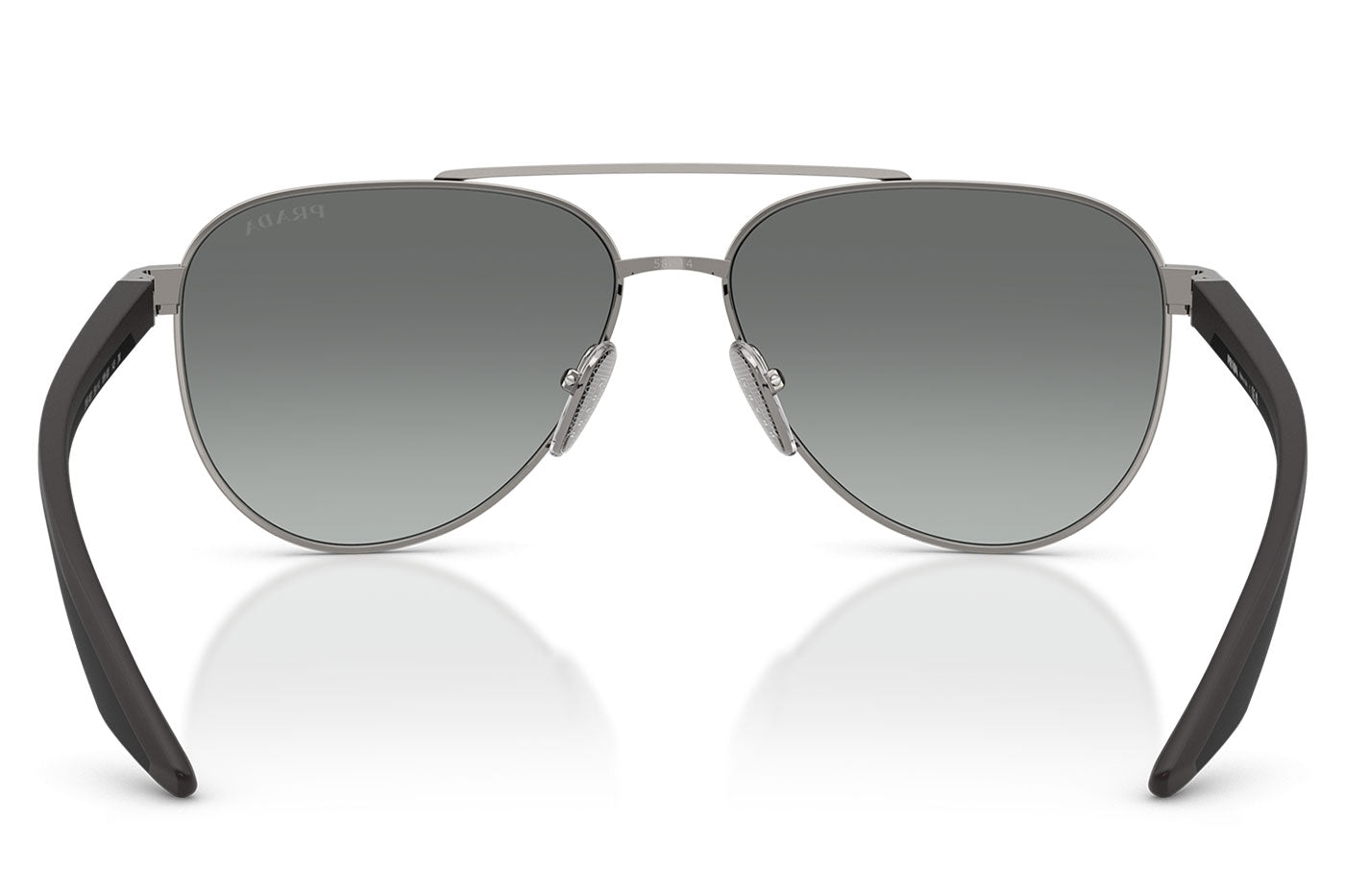 Prada Linea Rossa PS A52S Sunglasses - Gunmetal / Grey Gradient