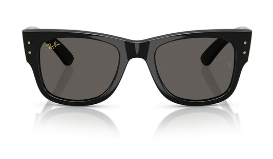 Ray-Ban RB0840S Mega Wayfarer Sunglasses - A$AP Rocky Collection Black / Ultra Black