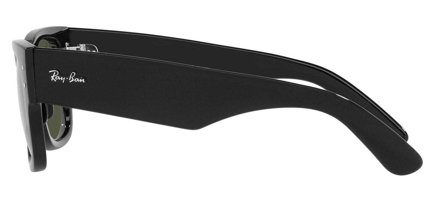 Ray-Ban RB0840S Mega Wayfarer Sunglasses - Black / Green