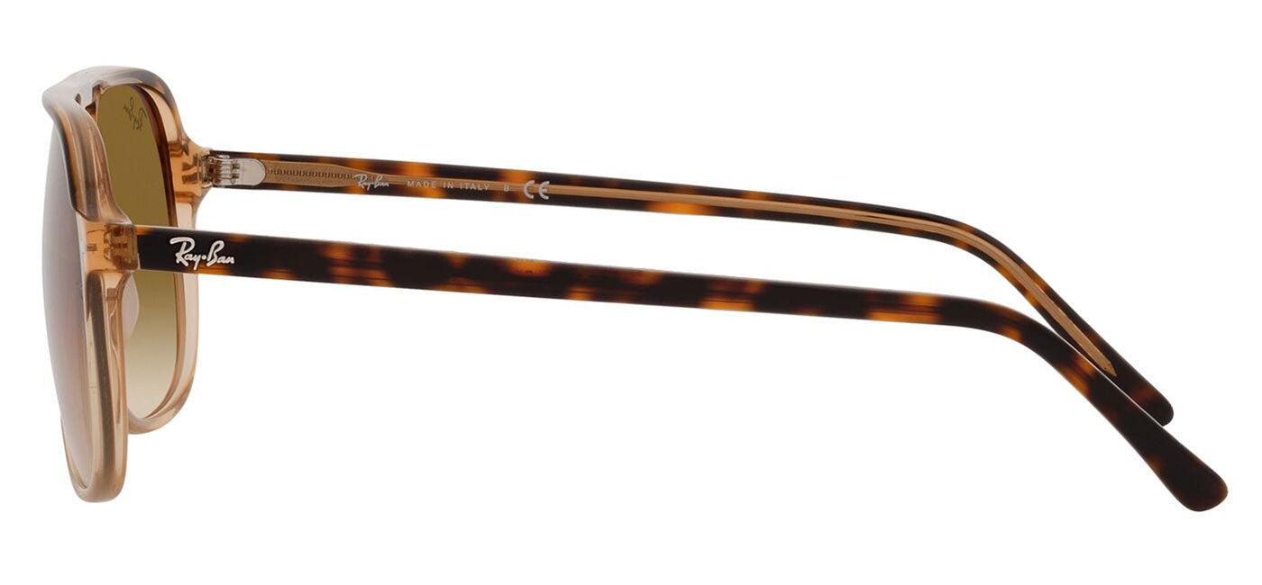 Ray-Ban RB2198 Bill Sunglasses - Havana on Transparent Brown / Brown Gradient