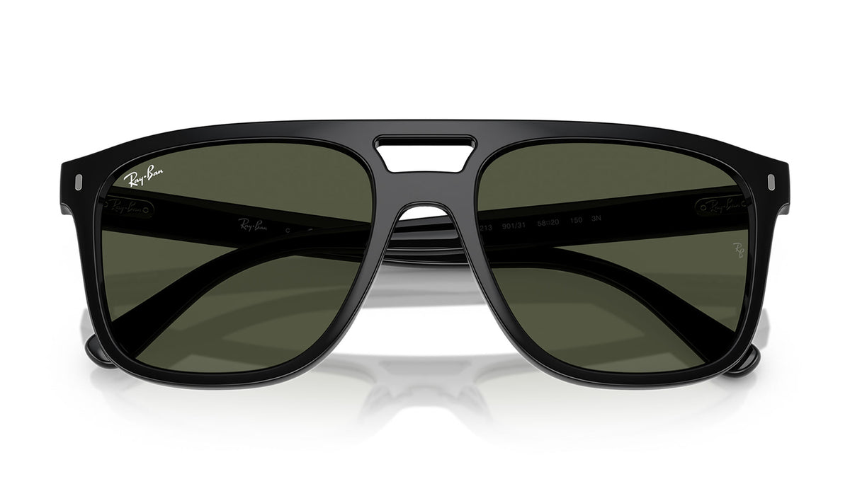 Ray-Ban RB2213 Sunglasses - Black / Green