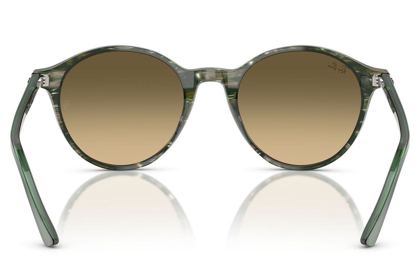 Ray-Ban RB2230 Bernard Sunglasses - Transparent Shade Fantasy Green / Brown