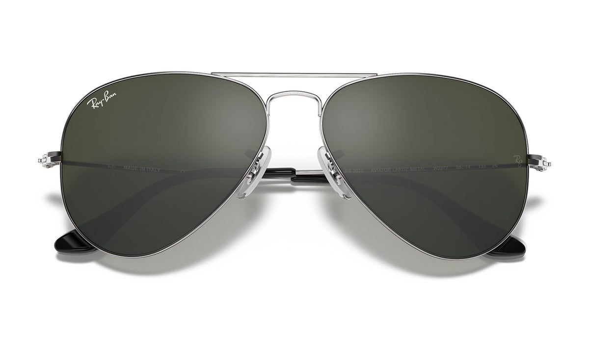 Ray-Ban RB3025 Aviator Sunglasses - Silver / Silver Mirror