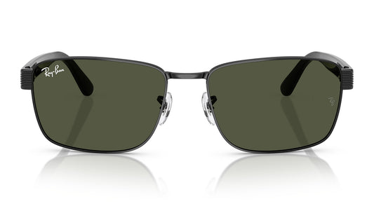 Ray-Ban RB3750 Sunglasses - Black / Green